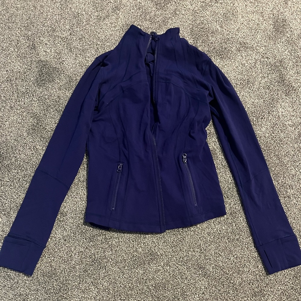 Blue define jacket